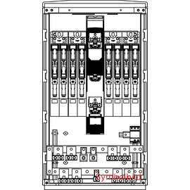 HVF43.6DV.005.G Elsta-Mosdorfer EHV F4 1080 Cu 630EL/DV 5x160L/PR ABD/G Produktbild