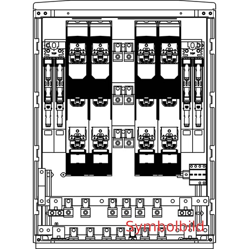 HVF53.DV.043E.G Elsta-Mosdorfer EHV F5 1080 Cu/DV240 4x250L/V+3x160L/PR ÜA(4+0 Produktbild Front View L