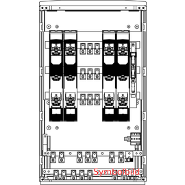 HVF54P.3V.204E.G Elsta-Mosdorfer EHV F5 1350 Cu/3V240 HP 2x400L/V+4x160L/PR ÜA( Produktbild