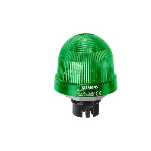 8WD53205AC Siemens Einbauleuchte Dauerlichtelement LED, 24V UC grün Produktbild