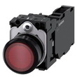 3SU11020AB201FA0 Siemens Drucktaster, beleuchtet, 22mm, rund, Kunststoff, rot Produktbild