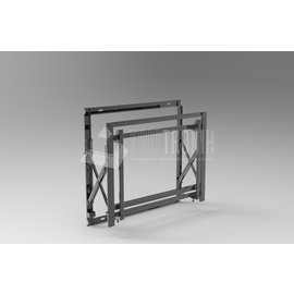 190144369 Hikvision DS DN4601W 46\ LCD Display Unit Front maintenance Wall mou Produktbild front M