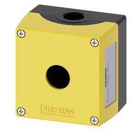 3SU1851-0AA00-0AA2 Siemens Gehäuse für Befehlsgeräte, 22mm, rund, Metall, gelb Produktbild