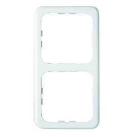 I10072GMS Inprojal Rahmen 2fach glatt MG silber Produktbild front M