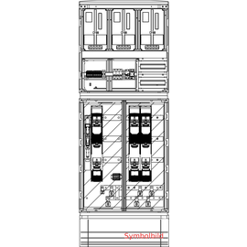 MWBI30H.1.200B Elsta-Mosdorfer MW I 300A- HV 630EL - 2x400L ÜA(3)B/C Netz B Produktbild front M