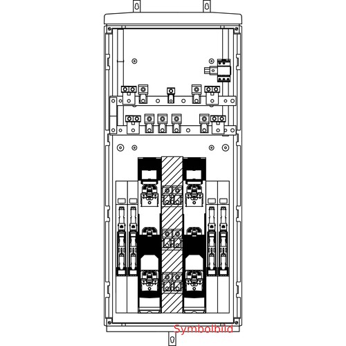 VKA44O.DV.16.B1 Elsta-Mosdorfer VZK A4 1350 Cu/DV240 400L 6x160L ZAO B1 Netz B Produktbild Front View L