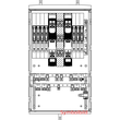 VKA54U.DV.26.BB Elsta-Mosdorfer VZK A5 1350 Cu/DV240 2x400L 6x160L ZAU BB Netz Produktbild