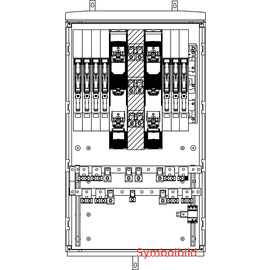 VKA54U.DV.26.BB Elsta-Mosdorfer VZK A5 1350 Cu/DV240 2x400L 6x160L ZAU BB Netz Produktbild