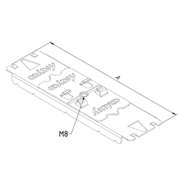 12310 Trayco MT60 IB 100 PG Aufhängebügel für Gitterrinne 100mm Produktbild