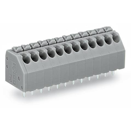 250-109 Wago Leiterplattenklemme, Drücker, 1,5 mm², Rastermaß 3,5 mm, 9-  Produktbild