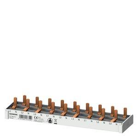 5ST36737 Siemens Stiftsa.schiene kompakt, 10mm2 Anschluss 3p/N 9x Kompak Produktbild