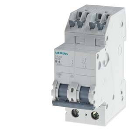 5SJ62136KS Siemens Leitungsschutzschalter 400V 6kA, 2- pol Produktbild