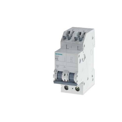 5SJ62136KS Siemens Leitungsschutzschalter 400V 6kA, 2- pol Produktbild Front View L