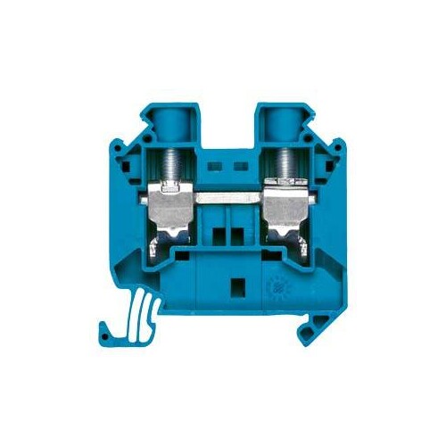 8WH1000-0AK01 Siemens Durchgangsklemme mit Schraubanschluss 16,0mm² blau Produktbild Front View L