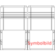 SX4410 Elsta-Mosdorfer Sockelkombi S4X0- S4X0 950/320 AS/ST/SC RAL7032 Produktbild