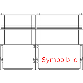 SX4510 Elsta-Mosdorfer Sockelkombi S4X0- S5X1 950/320 AS/ST/SC RAL7032 Produktbild front M
