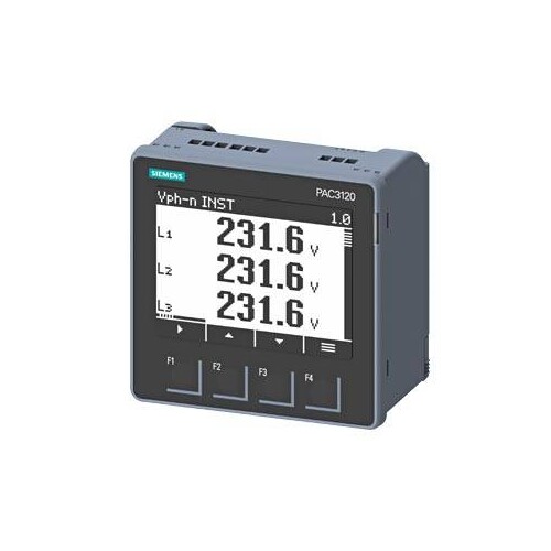 7KM31201BA011EA0 Siemens SENTRON Power Monitoring PAC3120, Fronteinbau, 690/40 Produktbild