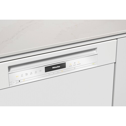 12424840 Miele G 7600 SCU Unterbau Geschirrspüler Brillantweiss Produktbild Front View L