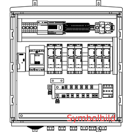 ACA52.AT.12A.5.4.G Elsta-Mosdorfer ACS A5 850/320 4x100LT-LS250MA-FRT(ABB) ÜA( Produktbild front M