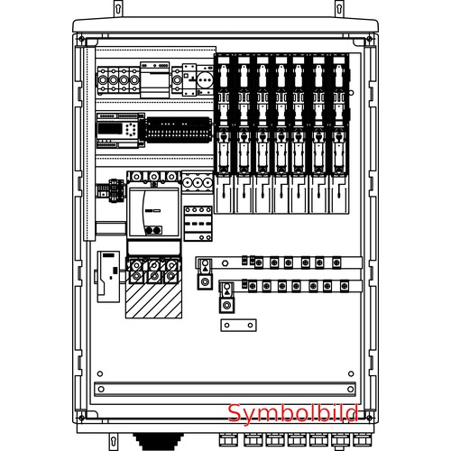 ACA53.AT.14A.5.07.G Elsta-Mosdorfer ACS A5 1080/320 7x160L-LS400MA-FRT(ABB) ÜA( Produktbild Front View L