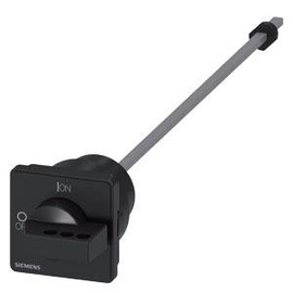 3LD9343-2CA Siemens Türkupplungsdrehantrieb, schwarz, 66x66 Produktbild front M