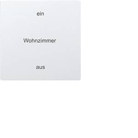 30055973 Eltako W-F2T55E-pm Wippe lasergraviert für Funktaster 10-fach ve Produktbild front M