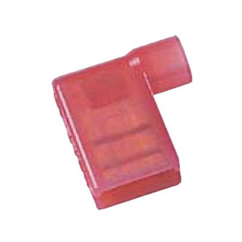 182022 Intercable Vollisolierte Winkel- Flachsteckhülse, 0,5-1qmm, 6,3 x 0,8, r Produktbild Front View L