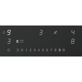 12383100 Miele KMDA 7876 FL-U 125 integr Induktionskochfeld mit Wrasenabzug Produktbild front M