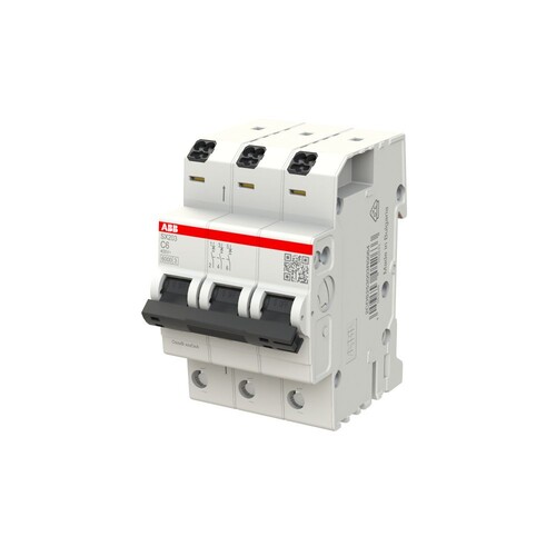 2CDS253003R0164 ABB SX203-C16 FlexLine Leitungsschutzschalter 6kA, 3polig, Cha Produktbild Front View L