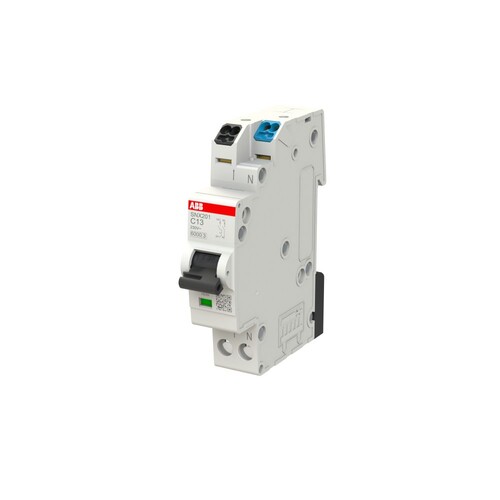 2CSS255301R0105 ABB SNX201-B10 FlexLine Leitungsschutzschalter 6kA, 1+N Produktbild Front View L