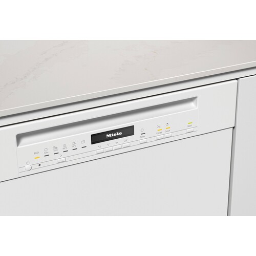 12424650 Miele Geschirrspülautomat G 7210 SCU Unterbau/brillantweiß Produktbild Front View L