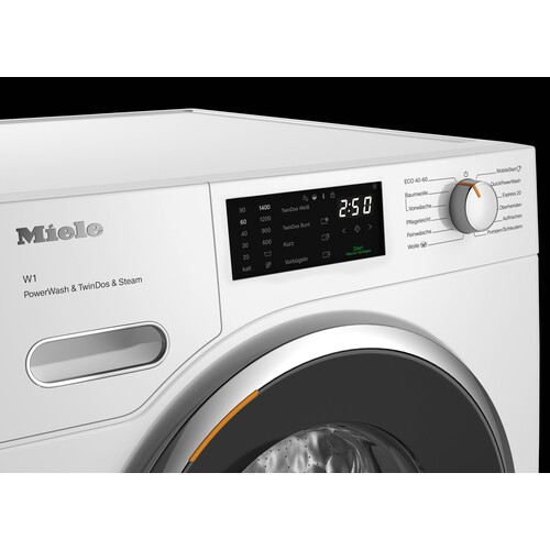 12703650 Miele Waschmaschine WWG880 WCS PowerWash&TwinDos&Steam 9kg 1400U/min Produktbild Additional View 1 L