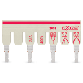 2002-479/011-000 Wago Schachtelbrücker,isoliert,lichtgrau Produktbild front M