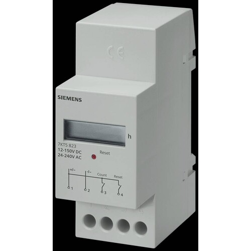 7KT5833 Siemens elektronischer Impulszähler DC 12-150V, 24-240V, 50Hz Produktbild