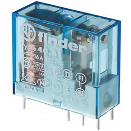 406170124000 Finder Relais mit Steck-und Printanschlüssen, 1 Wechsler für 16 A, Produktbild front M