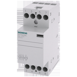 5TT58301 Siemens INSTA-Schütz mit 4 Schließern Kontakt für AC 230V, 400V 25 Produktbild front M