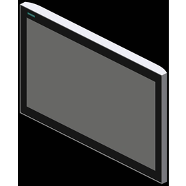 6AV66461BD221NA0 Siemens SIMATIC HMI ITC2200 V3 PRO Neutral Design Tragarmmo Produktbild front M