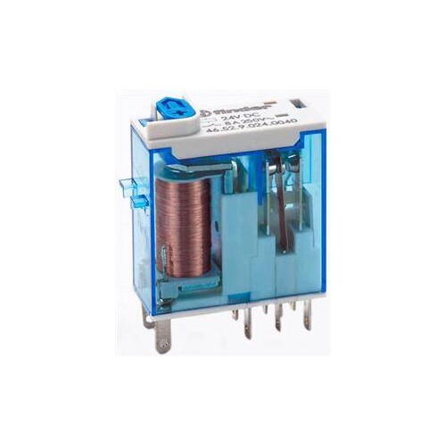 46.52.9.024.5020 Finder Industrie- Miniaturrelais, 2 Wechsler 8 A hartverg Produktbild