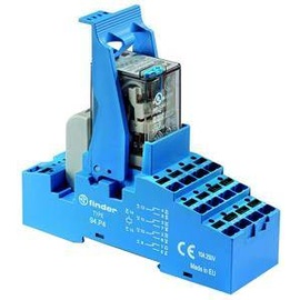 58.P4.9.012.0050 Finder Koppelrelais mit Push-In-Klemmen, 4 Wechsler 7 A, Spule Produktbild front M