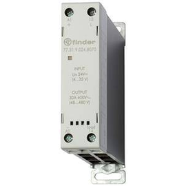77.31.9.024.8070 Finder Relais mit 1 SSR-Kontakt 30 A/60 bis 440 V AC, Einsc Produktbild front M