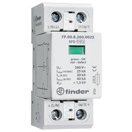 7P.01.8.260.1025 Finder Überspannungsableiter Typ 1+2, Varistor Produktbild front M