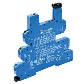 93.66.7.024 Finder Fassung mit Push-In- Klemmen, für Relais 34.51 oder 34.81, f Produktbild front M
