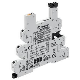 93.69.0.024 Finder Fassung mit Push-In- Klemmen, MF-Zeitfunktion, für Relais 34 Produktbild front M