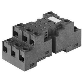 94.73.0 Finder Fassung mit Schraubanschlüssen, Farbe schwarz, für Produktbild front M