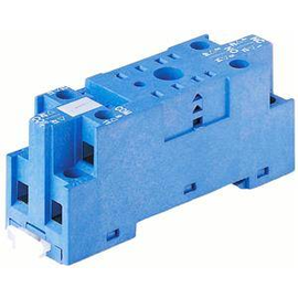 94.82 Finder Fassung mit Schraubanschlüssen, Breite nur 23 mm , Produktbild front M