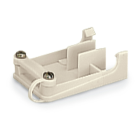 272-493 Wago Zugentlastungsunterteil,für Serie 272,für Mantelleitungen,weiß Produktbild front M