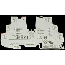 5SK9102-1 Siemens Geräteschutzschalter elektronisch, 2A, DC 24V, 1 Hilfsschalt Produktbild