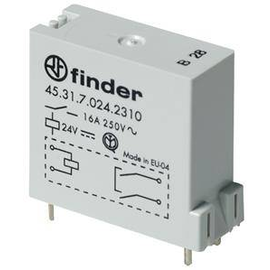 45.31.7.012.0310 Finder Relais mit Printanschlüssen, 1 Schließer 16 A, Spu Produktbild front M