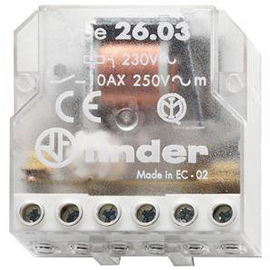 26.03.8.110.0000 Finder Stromstoßschalter für Chassis oder UP-D Produktbild front M