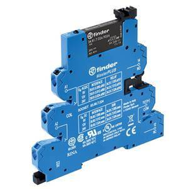 39.60.8.230.9024 Finder Koppelrelais MasterPLUS, mit Push-In-Klemmen, SSR 1 Produktbild front M